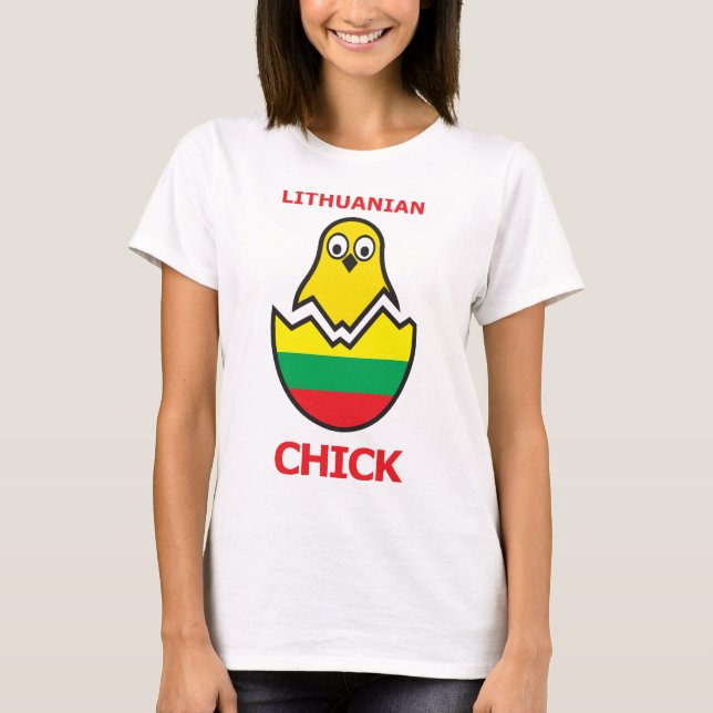 T-shirt Poussin lithuanien (Devant)