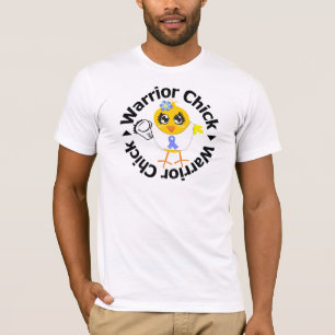 T-shirt Poussin oesophagien de guerrier de Cancer