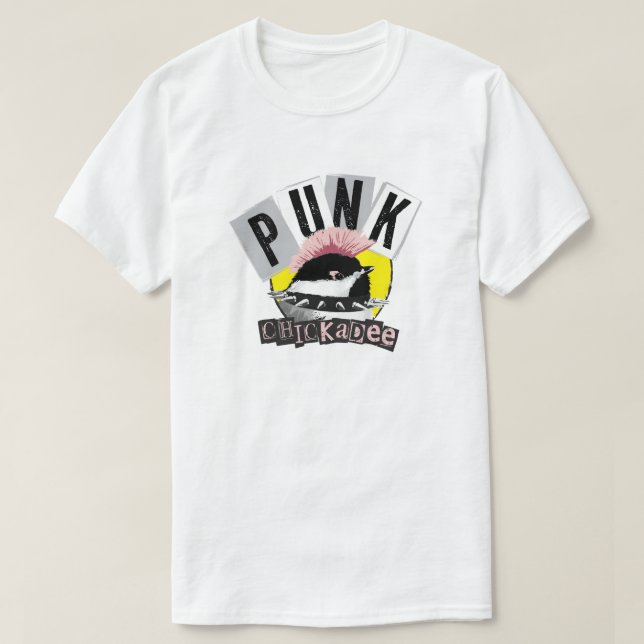T-Shirt Poussin Punk (Design devant)