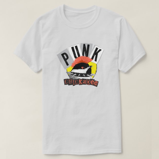 T-Shirt Poussin Punk (Design devant)