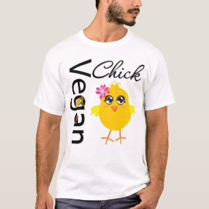 T-shirt Poussin végétalien