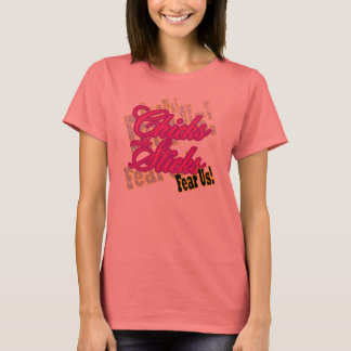 T-shirt Poussins avec bâtons Craindre nous