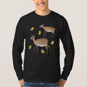 T-shirt Poussins Avec Dik Diks