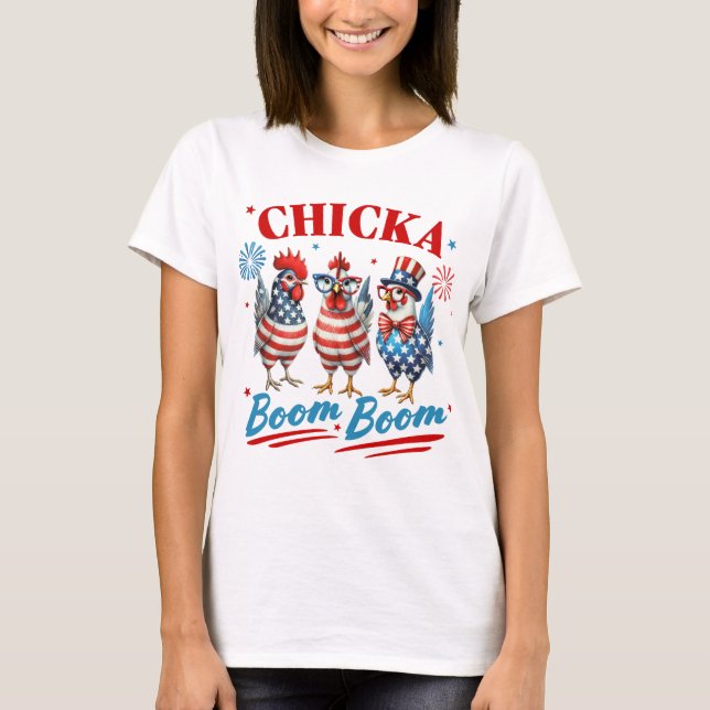 T-shirt Poussins Boom Boom (Devant)