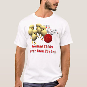 T-shirt Poussins de bowling