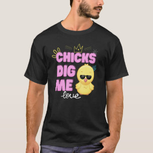 T-shirt Poussins Me Creg Pâques Jour Humour Doodle Boys