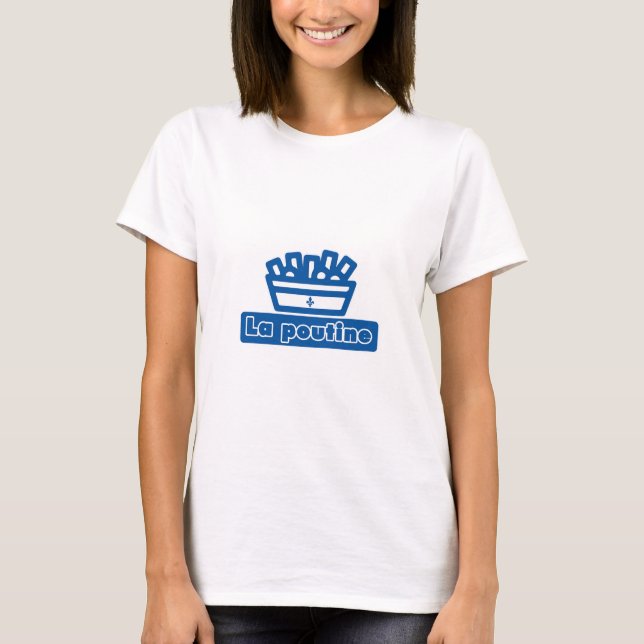T-shirt Poutine (Devant)