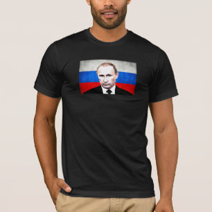 T-shirt Poutine avec le drapeau