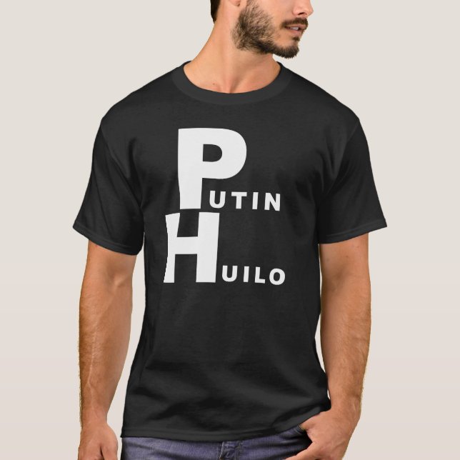 T-shirt Poutine huilo (Devant)