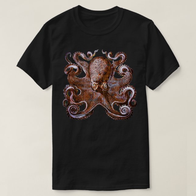 T-shirt Poutope à vapeur Créature océanique (Design devant)