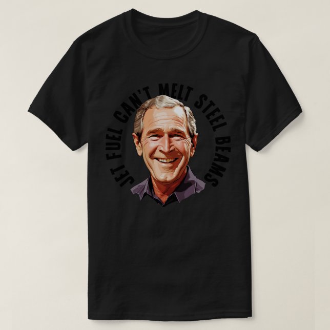 T-shirt Poutres d'acier de fusion de combustible Jet 2 (Design devant)