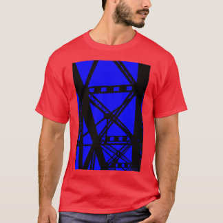 T-shirt Poutres ferroviaires Encre 1
