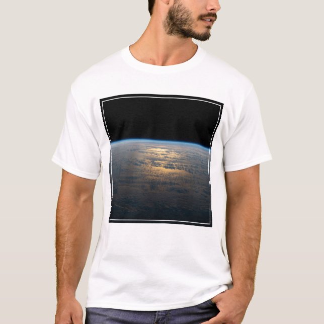 T-shirt Poutres Sunglint Au Large D'Un Pacifique Sud En Pa (Devant)