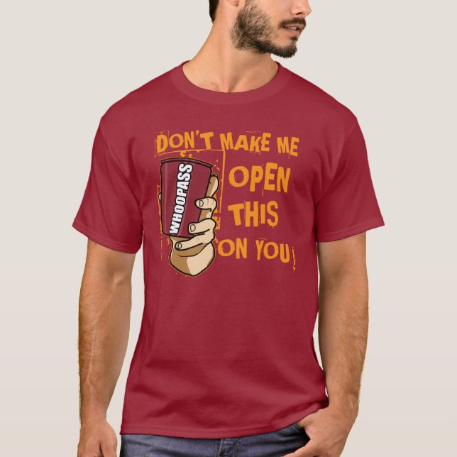 T-shirt Pouvez des whoopass (Devant)