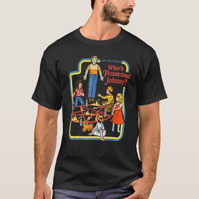 T-shirt Pouvez-Vous Deviner Qui Possède Johnny Summon (Devant)