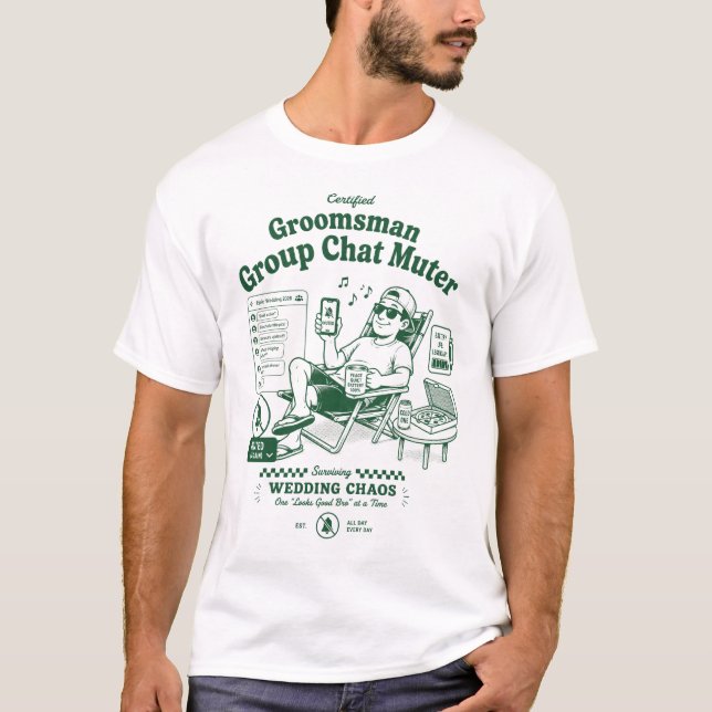 T-shirt Pouvez-vous juste (Devant)