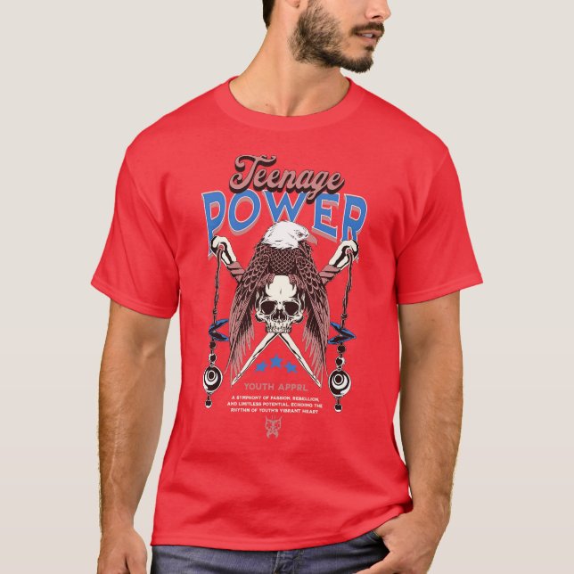 T-SHIRT POUVOIR ADOLESCENT (Devant)