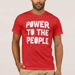 T-shirt Pouvoir Au Peuple