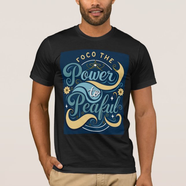 T-shirt Pouvoir aux pacifiques.2 (Devant)