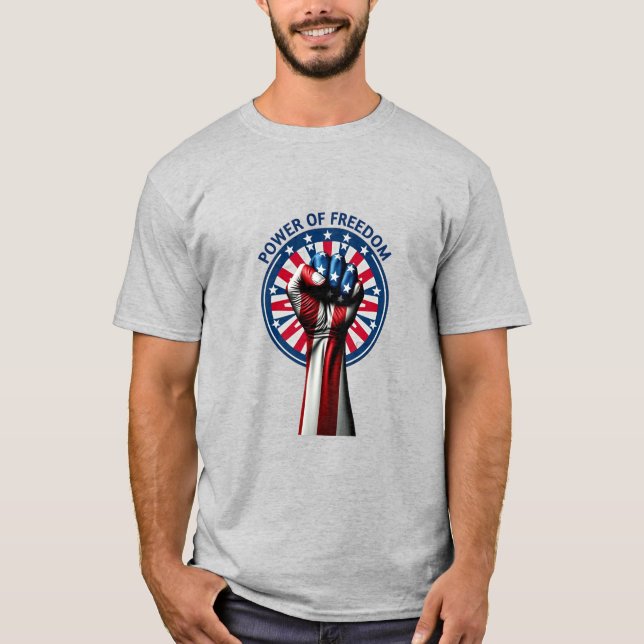 T-shirt Pouvoir de la liberté  (Devant)
