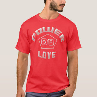 T-shirt Pouvoir de l'amour J'aime en amour grand cadeau ga