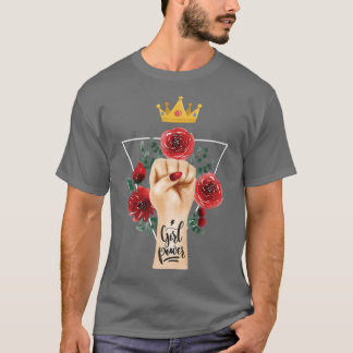 T-shirt Pouvoir féminin Émancipation féministe Égalité des