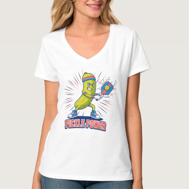 T-shirt Pouvoir Pickle (Devant)