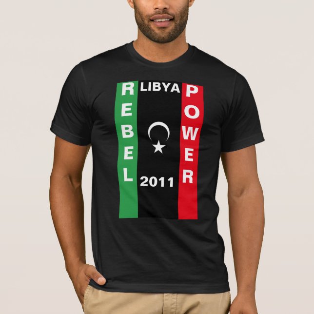 T-SHIRT POUVOIR REBEL (Devant)