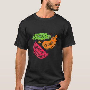 T-shirt Pouvoir Végétalien Végétarien Soyez Végétalien All