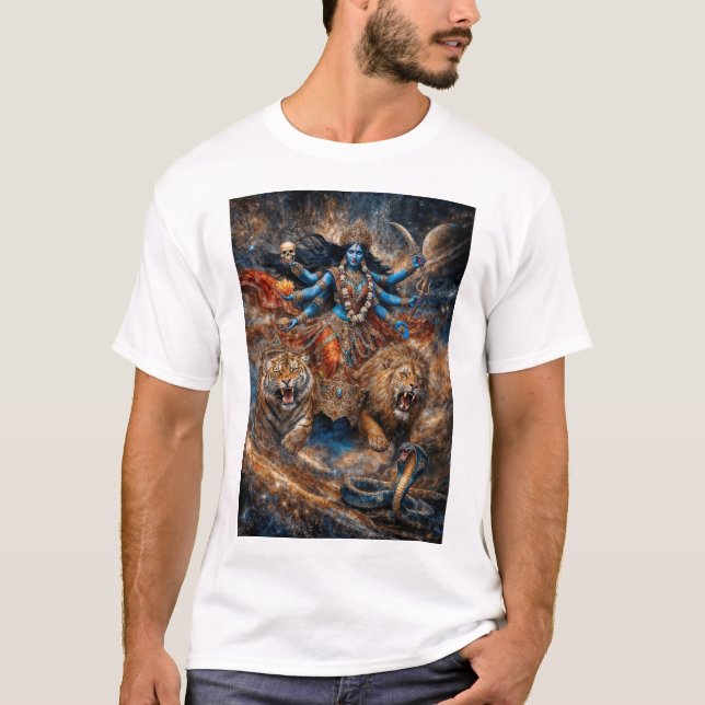 T-shirt Pouvoirs de l'univers de la déesse Kali (Devant)