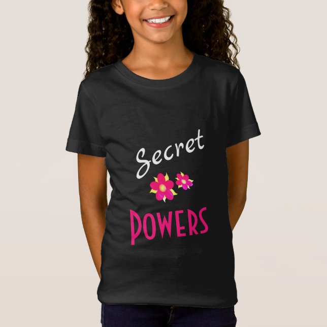 T-Shirt Pouvoirs du secret (Devant)