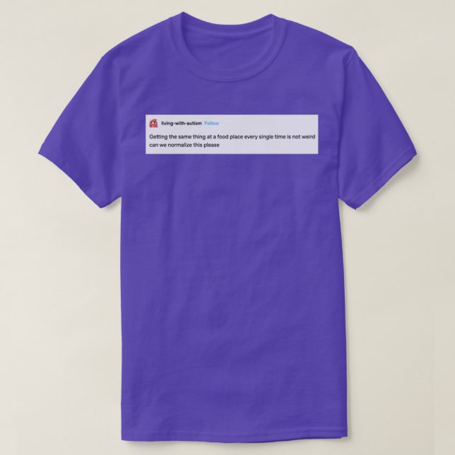 T-shirt pouvons -nous normaliser cela s'il vous plaît? (Design devant)