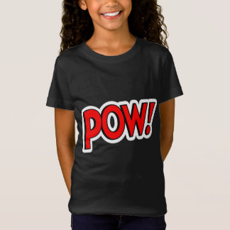 T-Shirt POW! Graphiques Screwball Noir
