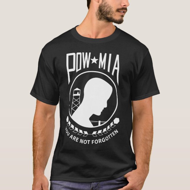 T-SHIRT POW-MIA (Devant)