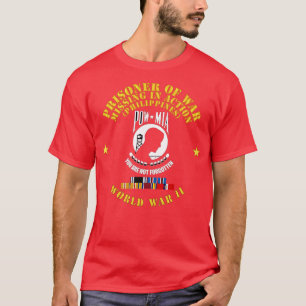 T-shirt POW MIA Phil w 2ÈME GUERRE MONDIALE POW SVC