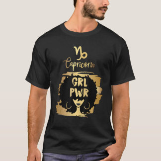 T-shirt Power Capricorn Girl Zodiac