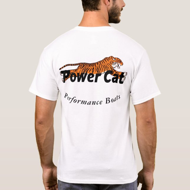 T-shirt Power Cat (Dos)