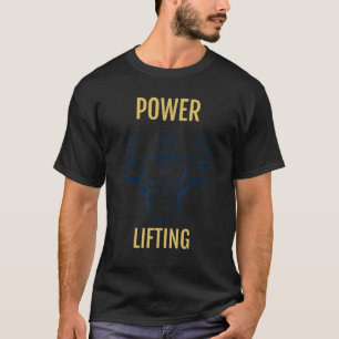 T-shirt Power Lifting Old School Poids homme fort Streng