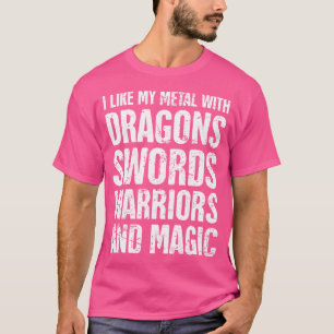 T-shirt Power Metal Funny Imaginaire Power Metal