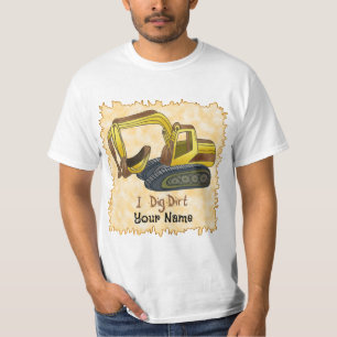 T-shirt Power Shovel Dig Dirt