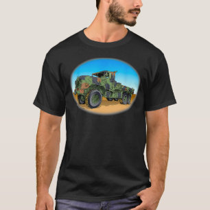 T-shirt Power Wagon Vintage 4x4 Camion militaire