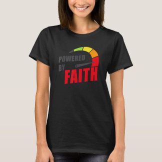 T-shirt Powered by Faith u2013 Christian Inspiring Motivat