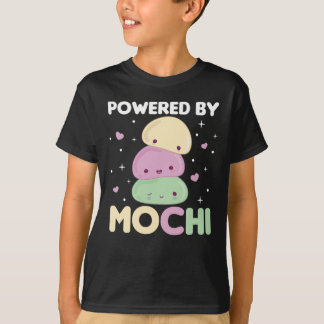 T-shirt Powered By Mochi - Kawaii Mochi Ice Cream