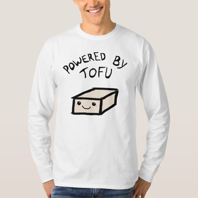 T-shirt Powered by tofu (Devant)