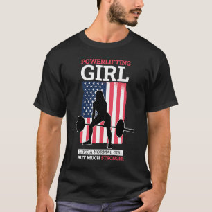T-shirt Powerlifter Girl pour Powerlifter Girls 1