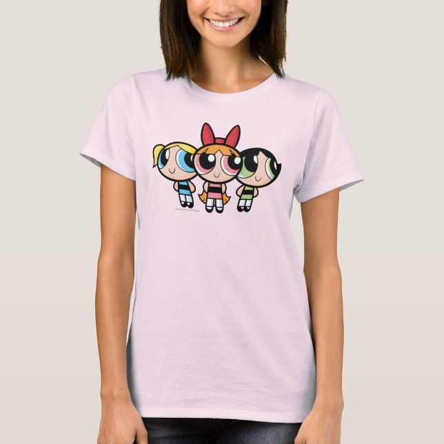 T-shirt Powerpuff Girls : Sucre, épices et tout Nice (Devant)