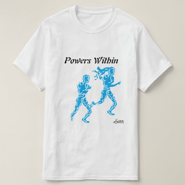 T-Shirt : Powers Within (Design devant)
