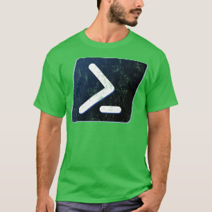 T-shirt PowerShell vintage