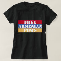 T-shirt Pows arménien libre