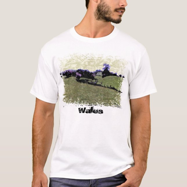 T-shirt Powys Doodle (Devant)